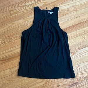 Tart Black Sleeveless Tank Top